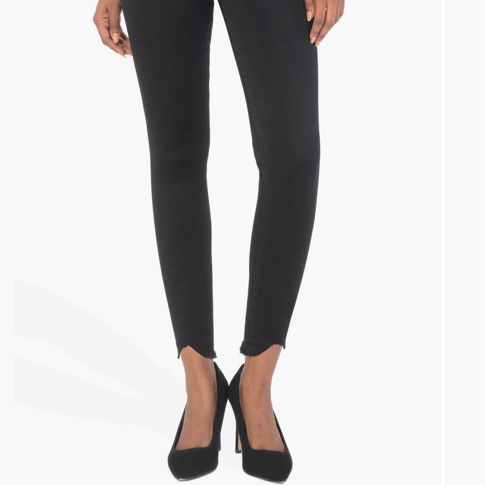 Kut from Kloth Carlo Black Skinny Jeans
